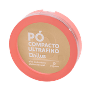 Pó Compacto Dailus Vegano Ultrafino D3 Claro