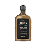 Shampoo Farmaervas Urban Men 3x1 240ml