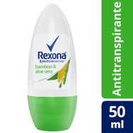 Desodorante Antitranspirante Rexona Fem Roll-on Bamboo & Aloe Vera 50ml