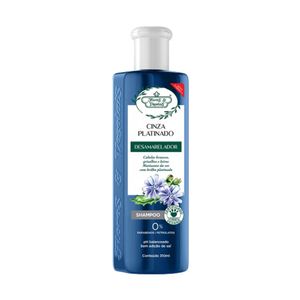 Shampoo Flores & Vegetais Cinza Platinado Desamarelador 310ml