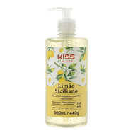 Álcool em Gel Kiss New York Antisséptico Limão Siciliano 500ml