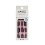 Unhas Autocolantes Kiss New York imPRESS Self Love Média TEA