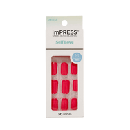 Unhas Autocolantes Kiss New York imPRESS Self Love Média Passion