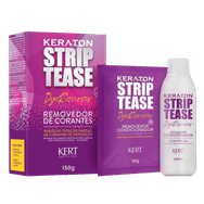 Kit Removedor de Tonalizante + Ativador Keraton Strip Tease