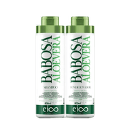 Kit Eico Babosa Aloe Vera Shampoo + Condicionador 800ml