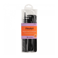 Kit ProArt Profissional Pente Preto com 10 Unidades
