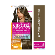 Coloração L’Oréal Paris Casting Gloss 617 Jade Acinzentado