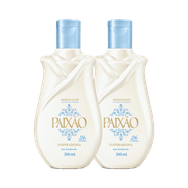 Kit Hidratante Paixão Inspiradora com Óleo de Amêndoas ação desodorante 200ml (2 Produtos)