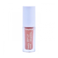 Blush Cream Tint 3 em 1 Ruby Rose Feels Mood Teddy C70