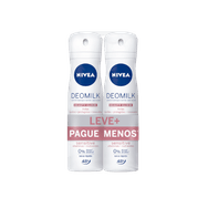 Kit Desodorante Nivea Aerosol  Leve + Pague Menos Milk Sensitive