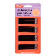 Grampo ProArt N5 Preto 40 Unidades