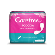 Protetor Diário CarefreeTodo Dia Sem Fragância 15 Unidades