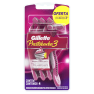 Aparelho Gillette Prestobarba 3 Sensecare Leve 4 Pague 3 Feminino