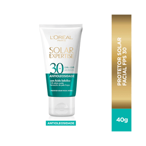 Protetor Solar Facial L'Oréal Paris Expertise Antioleosidade FPS 30 40g