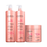 Kit Cadiveu Hair Remedy Shampoo + Condicionador + Máscara