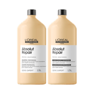 Kit L'Oréal Professionnel Serie Expert Absolut Repair Gold Quinoa Shampoo + Condicionador 1500ml