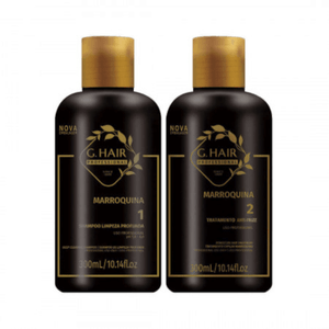 Kit G Hair Shampoo e Condicionador 300ml Passo 2