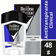 Desodorante Antitranspirante Rexona Men Clinical Clean 48g