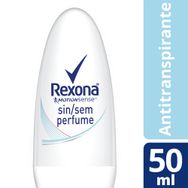 Desodorante Antitranspirante Roll On Rexona Sem Perfume 50ml