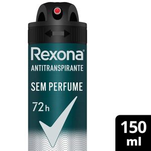 Desodorante Rexona Masculino Sem Perfume 150ml