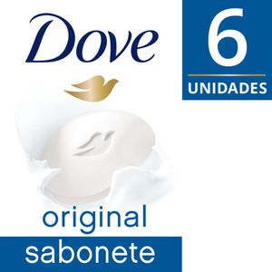 Sabonete em Barra Dove Original 90g 6 unidades