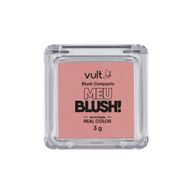 Blush Compacto Vult Rosa Perolado 3g