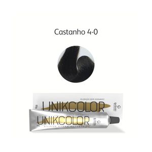 Coloração Unikcolor 4.0 Castanho Gaboni Professional 50g