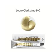 Coloração Unikcolor 9.0 Louro Claríssimo Gaboni Professional 50g
