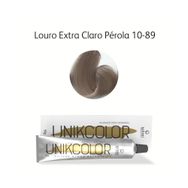 Coloração Unikcolor 10.89 Louro Extra Claro Pérola Gaboni Professional 50g