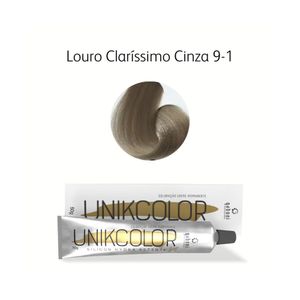 Coloração Unikcolor 7.7 Louro Médio Camurça Gaboni Professional 50g