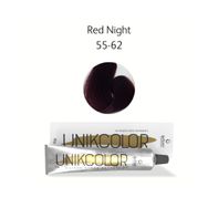 Coloração Unikcolor 55.62 Red Night Gaboni Professional 50g