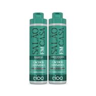 Kit Salão Em Casa Cachos Definidos Shampoo + Condicionador 800ml