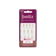 Unhas Belliz Francesinha Glitter