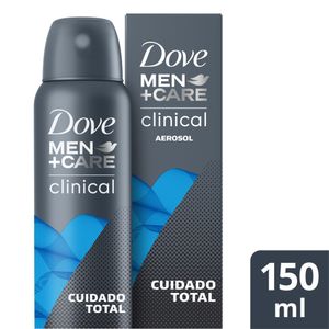 Desodorante Aerosol Dove Men+Care Clinical Cuidado Total 150ml