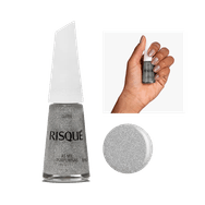 Esmalte Risqué Efeitos Glitter As Mil Purpurinas