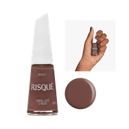 Esmalte Risqué Cremoso Linda, Leve e Nude