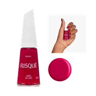 Esmalte Risqué Cremoso Arábica Grão Café