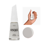 Esmalte Risqué Cremoso Bianco Puríssimo