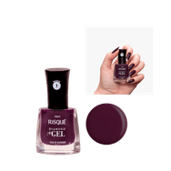 Esmalte Risqué Diamond Gel Calda De Blueberry