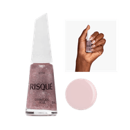 Esmalte Risqué Efeitos Granulado Rose