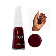 Esmalte Risqué Metálico Maçã do Amor