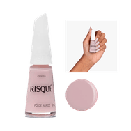 Esmalte Risqué Nudes Cremoso Pó de Arroz