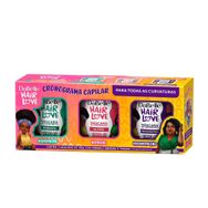 Kit DaBelle Hair Love Máscaras Cronograma Capilar (3 produtos)