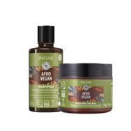 Kit Inoar Afro Vegan (2 Produtos)