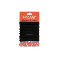Elásticos de Cabelo ProArt 6 unidades Preto