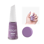 Esmalte Risqué Cremoso Roxo Sem Crise