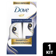 Shampoo + Condicionador Dove Reconstrução Completa 400 ml + 200 ml