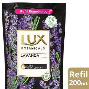 Sabonete Liquido Lux Botanicals Lavanda 200ml Refil