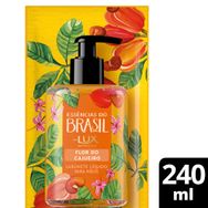 Refil Sabonete Líquido Lux Essências do Brasil Flor do Cajueiro 240ml