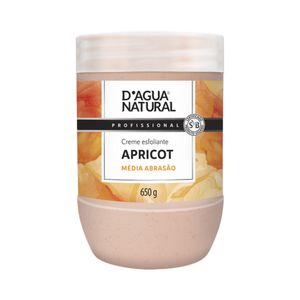 Creme Esfoliante D'agua Natural Apricot Média Abrasão 650g